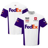 fanmade denny hamlin joe gibbs racing team 3d printed tee s-5xl