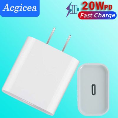 For Apple PD 20W USB C Chargers Type C Fast Charge Adapter for iphone 14 13 12 Pro XR XSMax ipad Phone Quick Charger EU/US Plug