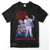 Death SPIRITUAL HEALING T-Shirt Premium death Tshirt deathmetal band Suffocation Devourment deicide T-Shirt kaos DEATH SPIRITUAL HEALING Premium Tshirt death kaos band metal deathmetal Suffocation Devourment deicide