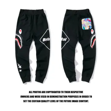 日本公式の通販 BAPE x F.C.R.B. SHARK SWEAT PANTS | www.auto-craft.jp