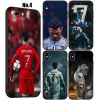 เคสโทรศัพท์ซิลิโคนนิ่มลาย JT32 Cristiano Ronaldo สำหรับ iPhone XR X XS Max SE 5 5 5S 6 6S 7 8 Plus เคส TPU