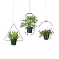 Metal Plant Hanger Chain Hanging Basket Flower Pot Plant Holder Garden Balcony Indoor Outdoor Decoration