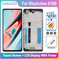 AiBaoQi แบรนด์ใหม่6.67นิ้วหน้าจอสัมผัสจอแสดงผล LCD กรอบสมัชชาเปลี่ยนสำหรับ B Lackview A100 11ศัพท์