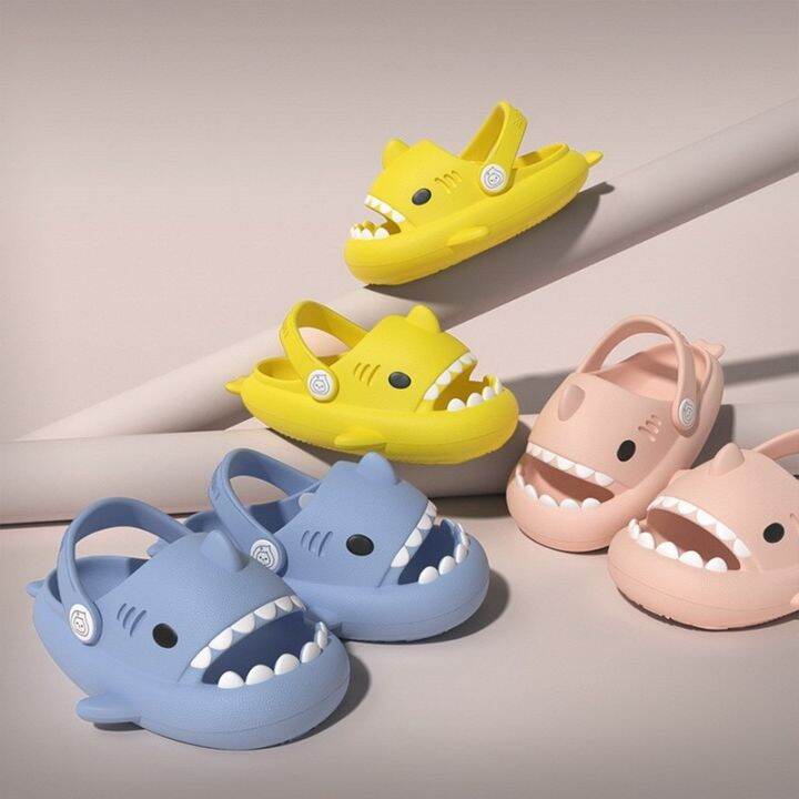 kids-summer-sandals-toddler-fashion-shark-slippers-girls-boys-outside-slides-eva-thick-soft-sole-anti-slip-lightweight-shoes