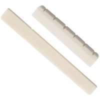 20X Classical Guitar Bone Slotted Saddle Nut Set