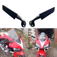 กระจกรถจักรยานยนต์ดัดแปลงลมปีกปรับหมุนกระจกมองหลังสำหรับฮอนด้า CBR1000XX VFR1200XF 900RR 929RR 954RR