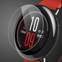 (Allen Cook)5/2/1ชิ้นสำหรับ Xiaomi Huami Amazfit Pace ฟิล์มกันรอยหน้าจอกระจกนิรภัยสำหรับสมาร์ทวอทช์