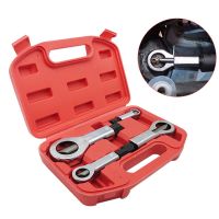 4-Piece Se 9-27Mm Screw Remover Set Nut Splitter Tool Damaged Screw Repair Hand Tools