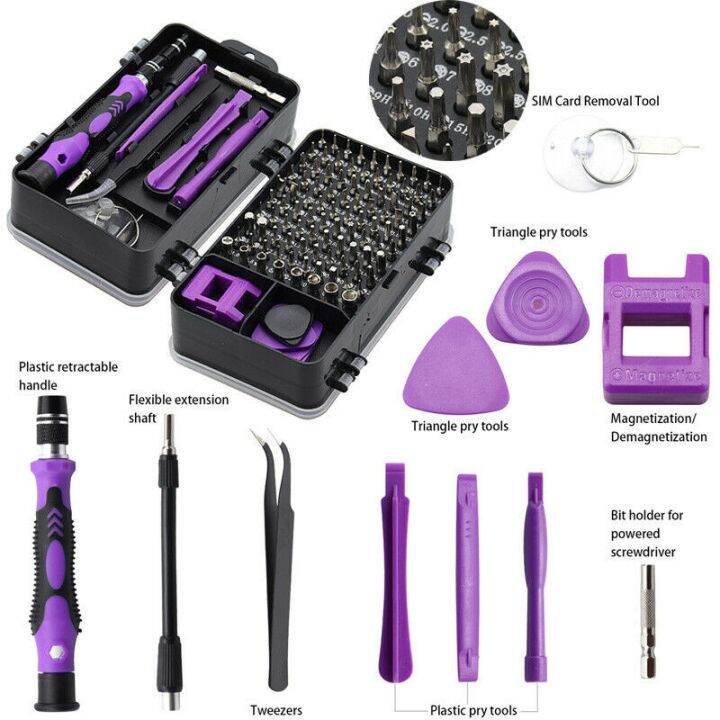 cw-115-in-1-magnetic-precision-screwdriver-set-screw-bits-pc-computer-mobile-phone-laptop-repair-hand-tool-kit