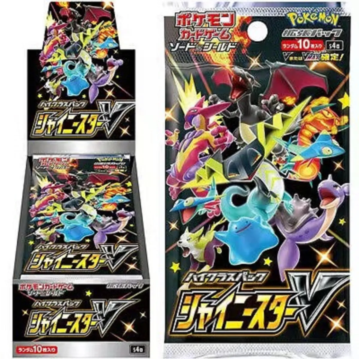 Pokemon TCG: Sword & Shield High Class Pack Shiny Star V Box Japan Version  | Lazada
