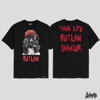 Tupac 2 Pac เสื้อยืดแขนสั้นสำหรับผู้ชายและผู้หญิง