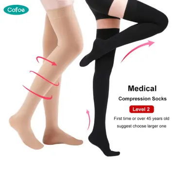 Compression Socks 23-32 mmHg Women Men Stockings Varicose Travel Nurses  Edema