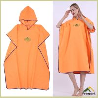 ✜✌♞ Freeport Surf Poncho ผ้าขนหนูเสื้อคลุมแห้งเร็ว