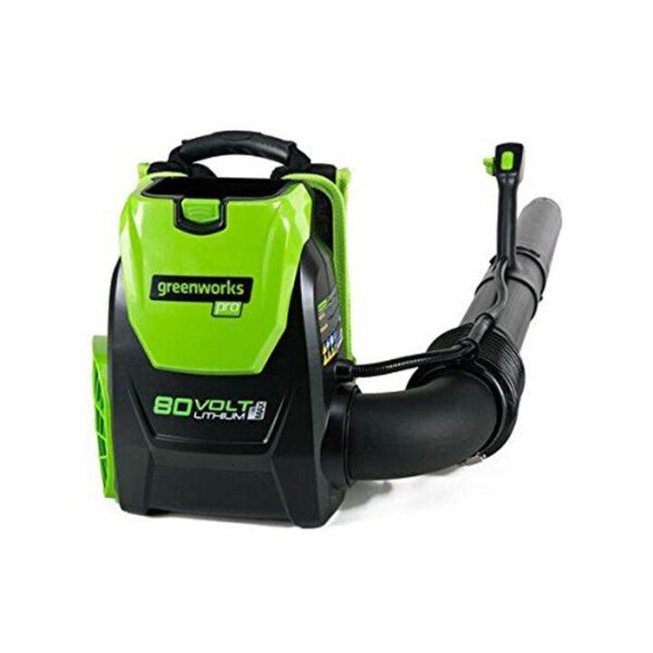 Greenworks Pro 80V  Backpack Outdoor Garden Tool Leaf Blower 500 CFM DigiPro Cordless Leaf Blower 80V 5.0ah Battery Charger