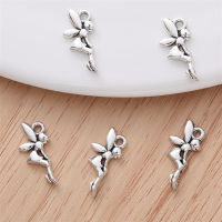 50PCS Vintage Fairy Elf Charms Fit สำหรับสร้อยคอจี้สตรี DIY เครื่องประดับทำสร้อยข้อมือ Accessories