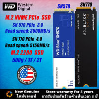 WD SSD blue black SSD 2280 SN570/770 500G/1TB/2TB M.2 NVME 2280 PCLe 3.0/4.0 SSD Western Digital SSD 2280 SN570 SN770 SSD