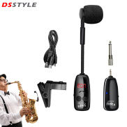 DSstyles Saxophone Không Dây Uhf Hệ Thống Mic Chuyên Nghiệp Ngoài Trời