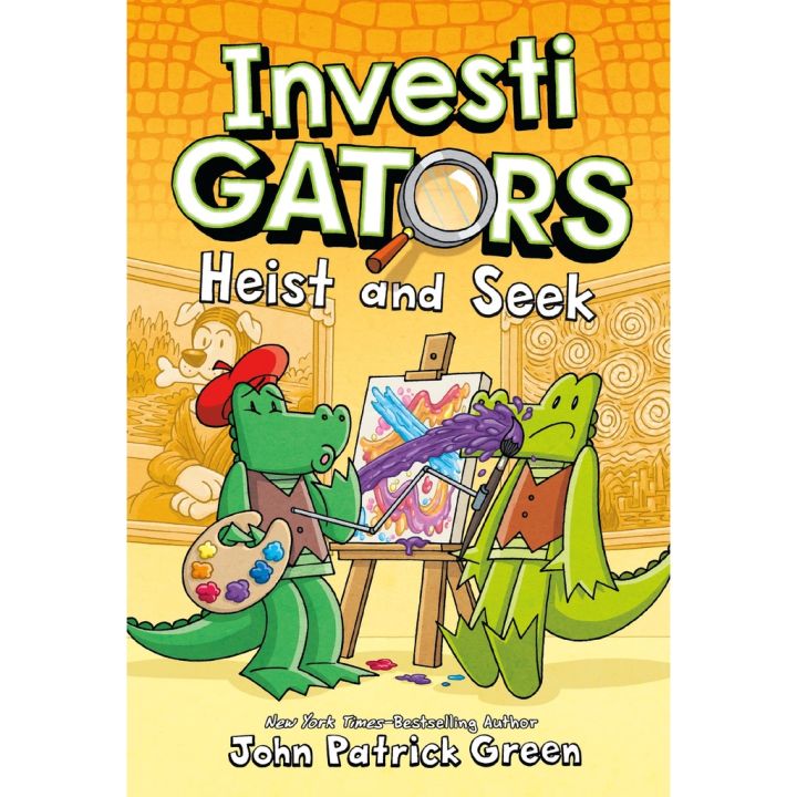 Very Pleased. ! >>> หนังสือภาษาอังกฤษ InvestiGators: Heist and Seek (InvestiGators, 6) by John Patrick Green