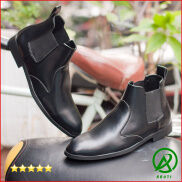 Giày Chelsea boot nam đẹp cổ chun da nhám CB520L-DENNHAM