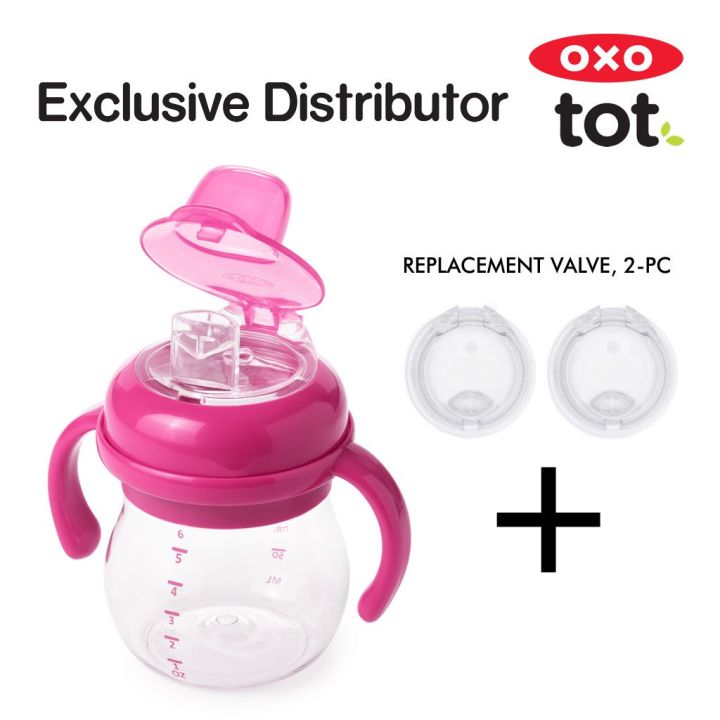 OXO Tot 2-Pack Transitions Hard Spout Sippy Cup Valve Replacement