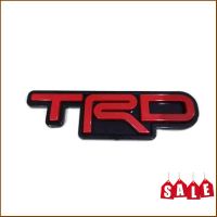 Tkt ป้ายโลโก้ โตโยต้า แต่งรถ Logo TRD ขนาด 12 cm.***