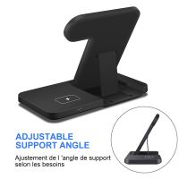 3 In 1 15W Fast Wireless Charger Charging Dock Station For Iphone 14 13 12 11 Pro MAX XR X 8 Apple Watch 8 7 6 SE Airpods Pro