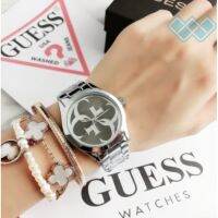 【นิ้ว】ปากกา☫นาฬิกาผู้หญิงสแตนเลส GUESS Jam Tangan Wanita สำหรับผู้หญิง