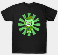 Classic Fliqpy Retro Japanese Flippy Happy Tree Friends T-Shirt Mens 100% Cotton Round Neck Short Sleeve T-Shirt