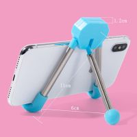 【▼Hot Sales▼】 yangsh โทรศัพท์มือถือยืดหยุ่นที่วางโทรศัพท์ Desklazy Bracket ขาตั้งสำหรับ Iphone Xiaomi Huawei Samsung แท็บเล็ตสีสุ่ม