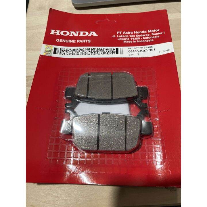 Honda Genuine Rear Brake Pads pn06435k97n01 for ADV150 / PCX160 toyota