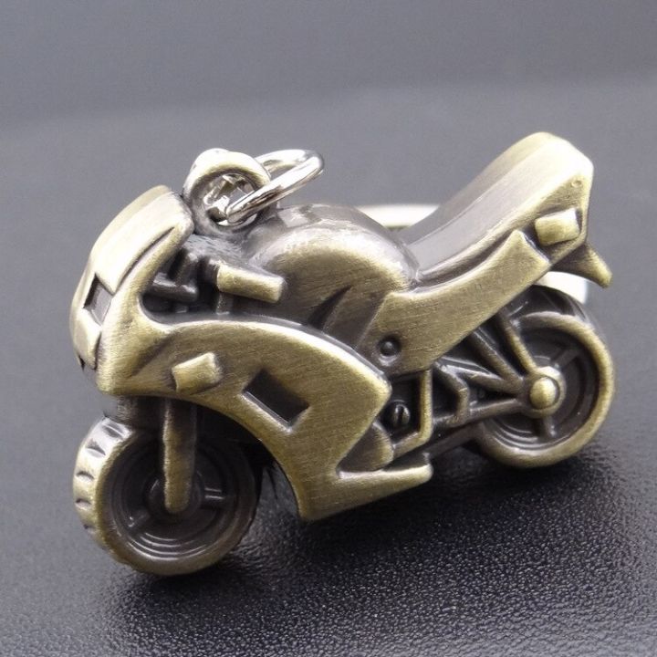 พวงกุญแจพวงกุญแจแหวนห่วงโซ่จำลอง3d-คลาสสิกสำหรับมอเตอร์ไซค์พวงกุญแจรถจักรยานยนต์กุญแจ17160เครื่องประดับเสริมบุคลิก