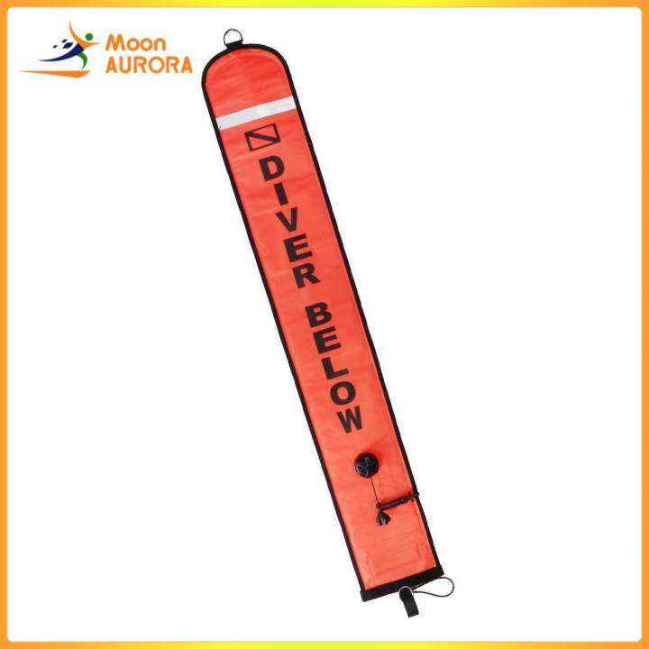Moon AURORA Scuba Diving Surface Marker Buoy SMB Underwater Safety