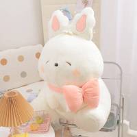 Plush Toy Cartoon Bunny Sleeping Companion Bed Pillow Girl Gifts Kids Decoration