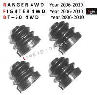 *** SET ***  ยางกันฝุ่นเพลาขับ ยางหุ้มเพลา ครบชุด ฟอร์ด นิวเรนเจอร์ NEW RANGER 4WD / ไฟเตอร์ 4WD ปี 2006 - 2010  (4 ตัว)