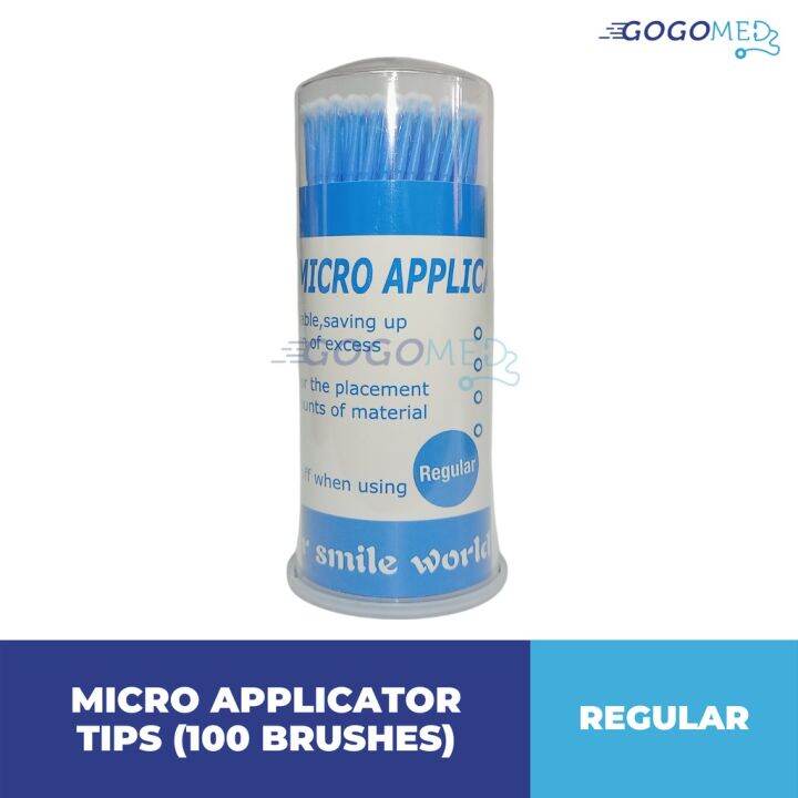 Dental Disposable Micro Applicator Tips Brush Medical Grade Superfine