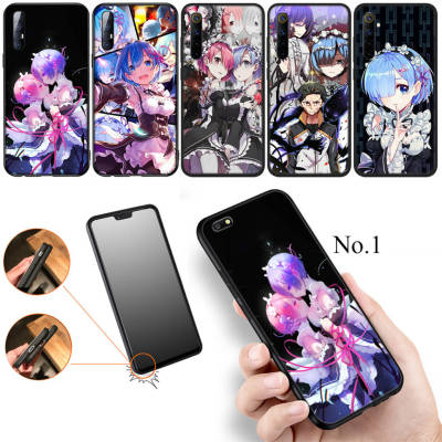 19FFA Anime Re Zero Rem อ่อนนุ่ม High Quality ซิลิโคน TPU Phone เคสโทรศัพท์ ปก หรับ Realme XT X2 A5 2 3 5 5S 5i 6 6i 7 7i 8 8S 8i 9 9i Pro Plus X Lite