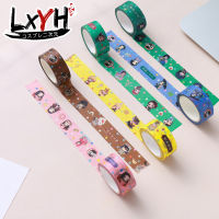 [LXYH- COSER KING] Demon Slayer ดาบพิฆาตอสูร เทป Decoration Paper Washi Masking Tape Creative Scrapbooking Stationary School Supplies Kimetsu No Yaiba