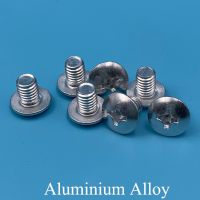 M6 M6*8/12/14/16/18/20/22/25mm 6061 AL Aluminium Alloy Bolt Phillips Cross Recessed Mushroom Round Truss Head Screw Nails Screws  Fasteners