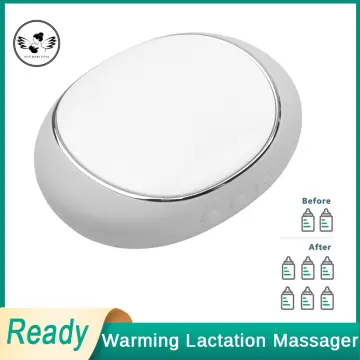 Momcozy Warming Lactation Massager 2-in-1, Soft Breast Massager for  Breastfeeding, Heat + Vibration Adjustable for Clogged Ducts, Improve Milk  Flow, Engorgement Red Pack of 1