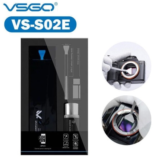 Bộ tăm bông làm sạch cảm biến dslr vsgo vs-s02e aps-c - ảnh sản phẩm 3
