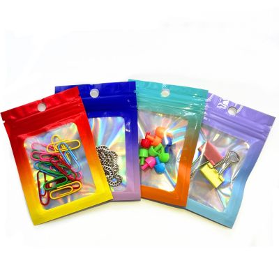 【YF】 Self-Sealing Plastic Bag Pacote para Small Business Jewelry Display Embalagem de presente Armazenamento suprimentos Atacado
