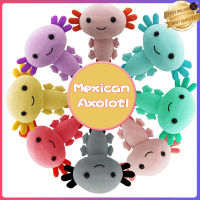 Belony Salamander Axolotl หมอนกอดน่ารักตุ๊กตาการ์ตูนสัตว์ยัดไส้เบาะสัตว์สำหรับบ้านสำนักงาน Salamander