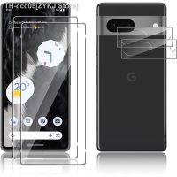 ✆  2.5D 9H Tempered Glass On For Pixel 7 Screen Protector With Soft Camera Lens Film For Google Pixel7 6 6A 5 5A 4 4A XL 3 3XL 3A