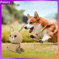 Peetery ของเล่นสุนัขแบบพกพามีเสียงดังเอี๊ยดอปปี้สัตว์เลี้ยงแบบโต้ตอบฝึกทักษะการหาอาหารให้ผ้าห่มลายการ์ตูนแผ่นกำมะหยี่สำหรับแมวคิตตี้ลูกสุนัขแมว