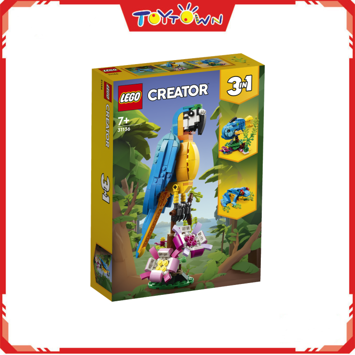 Lego® Creator 31136 Exotic Parrot 3-in-1 | Lazada PH