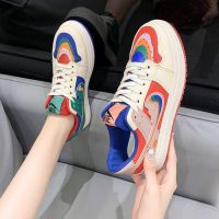 COD DSGRTYRTUTYIY 2022 New Style Mandarin Duck Color Candy Sneakers Casual Students All-Match Trend Rainbow Women