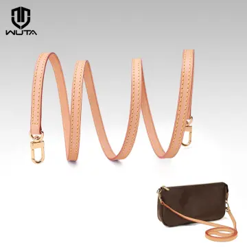 WUTA Leather Bag Strap For LV Speedy Shoulder Straps 100% Genuine Long  Replacement Adjustable Crossbody Belts Bag Accessories