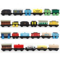 【CC】 Railway Magnetic Wood Teder Chrismas Car Accessories Kids  Biro Tracks Gifts