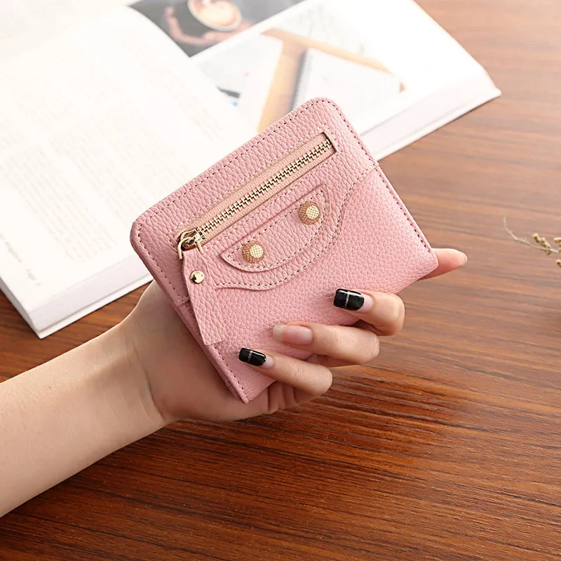 Women Small Coin Purse Wallet Mini Thin Money Cash Pocket with