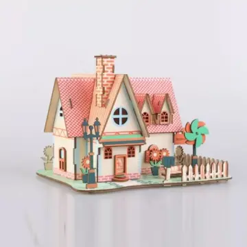 Đồ chơi lắp ráp gỗ 3D Mô hình Nhà gỗ Warm House giá rẻ nhất tháng 82023